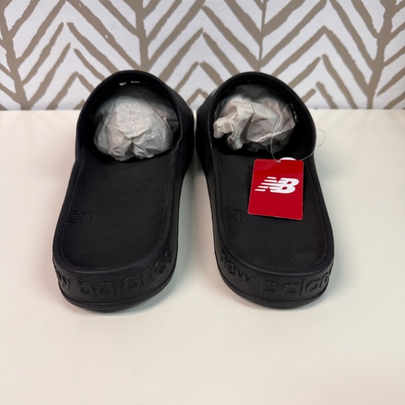 NWT New Balance 200 Slide Black Size 15 Wide - Picture 4 of 6